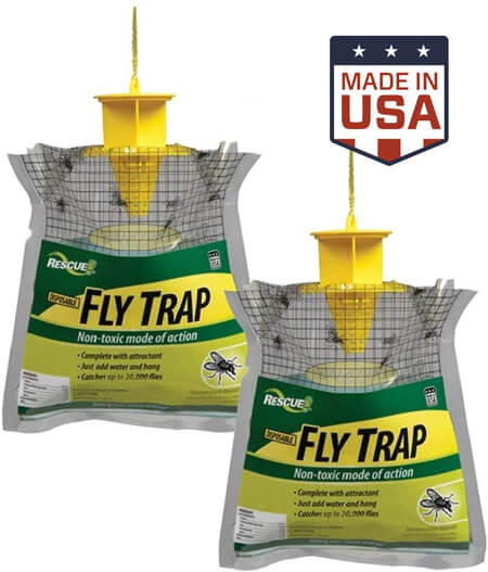 rescue outdoor disposable fly trap