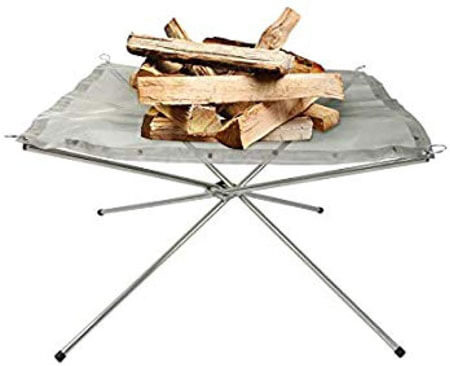 rootless large portable outdoor fire pit