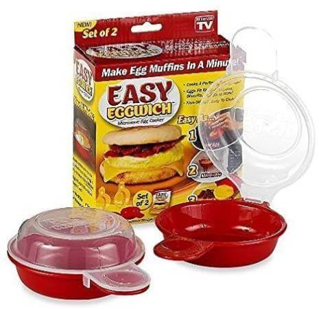 LI & HI Easy Eggwich Microwave Egg Cooker