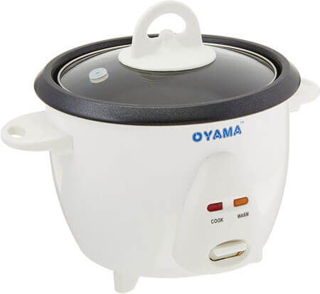 oyama 3 cup traditional rice cooker warmer