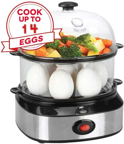 powcube top rated multifunctional 14 egg cooker