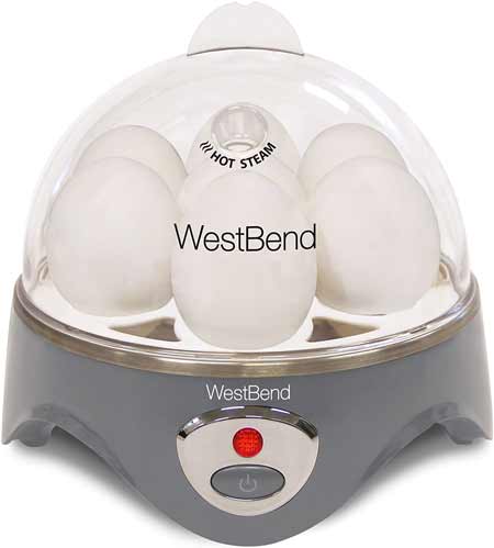 west bend top automatic electric egg boiler