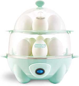 dash deluxe top rated 12 egg cooker