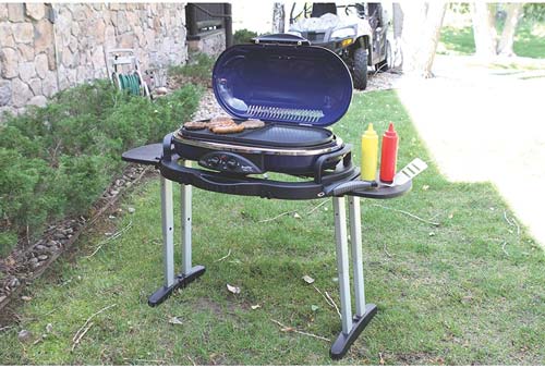 coleman top portable propane grill
