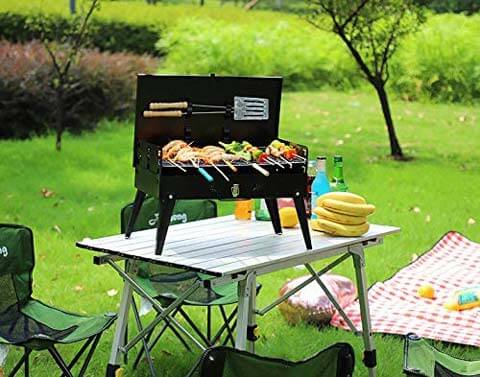 c. g life portable charcoal grill