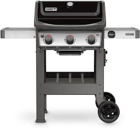 weber spirit II e 310 - professional gas grills with a side burner