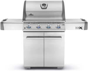 napoleon lex485pss-1 propane gas grill stainless steel